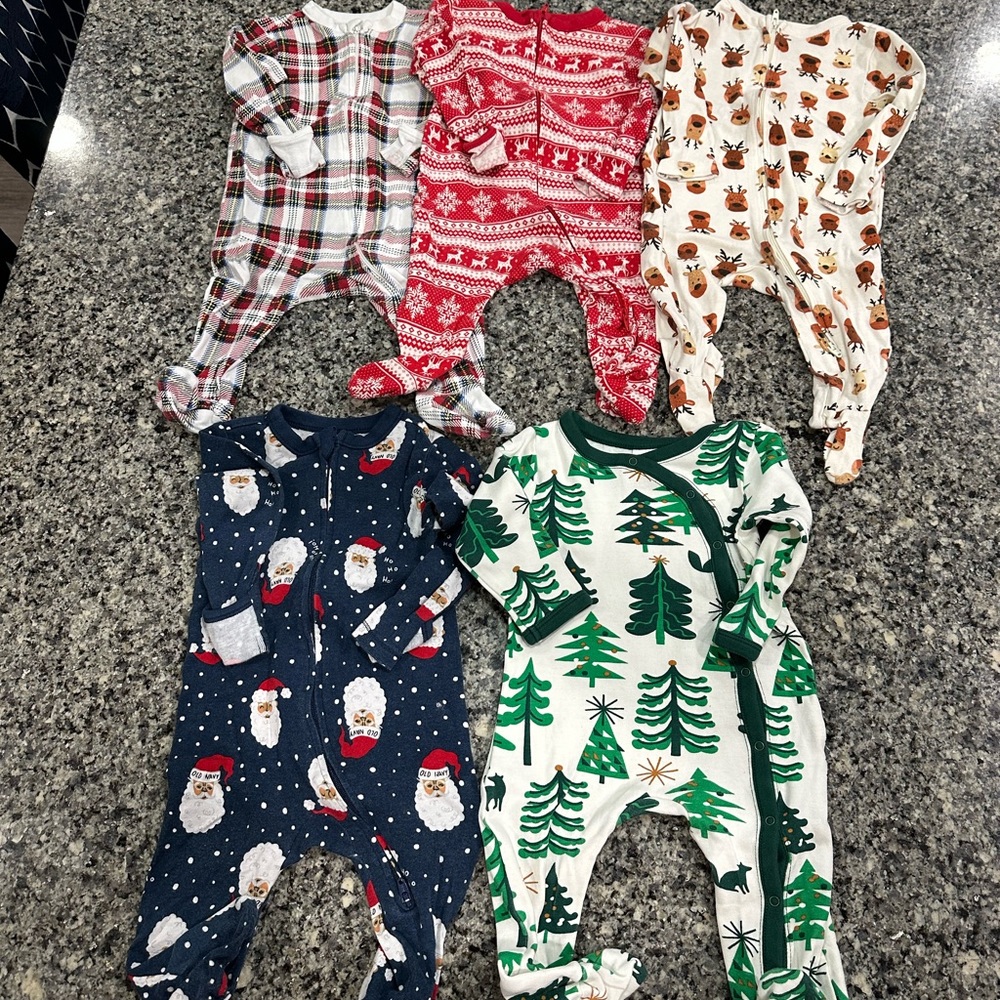 Christmas Sleep n Play Bundle - 6-9 Months